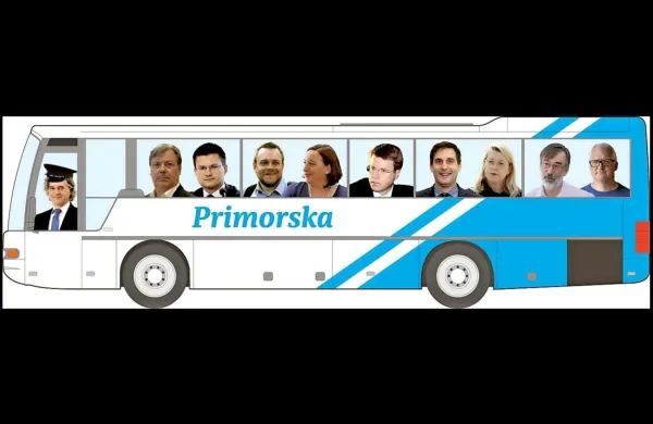 Kdo so Primorci, ki se vozijo na delo v vlado Roberta Goloba