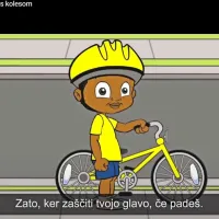Čelado morajo obvezno nositi mladi kolesarji do 18. leta, pametno 
pa bi bilo, da bi jo nosili tudi starejši.