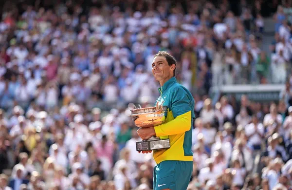 Rafael Nadal  si je danes priigral lepo darilo za rojstni dan.