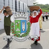 V Brdih živo, kot že dolgo ne: praznik se je vrnil na dobro letino če&scaron;enj (FOTO in VIDEO)