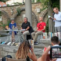 Drago Jančar roman Ob nastanku sveta predstavil v Kopru