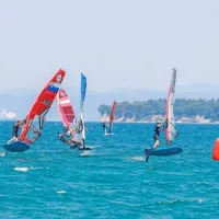 Žusterna gostila državno prvenstvo v razredu windsurf foil