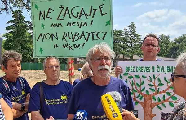Predstavniki KS Koper Center so ogorčeni nad Grafistovimi načrti 
za gradnjo objekta Levji Grad