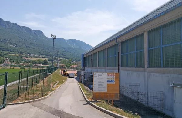 Začeli so graditi gimnastično dvorano