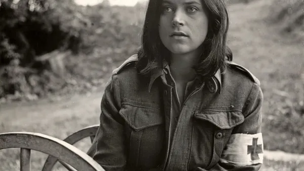 V filmu Peta zaseda iz leta 1968, ko je imela dvaindvajset let.