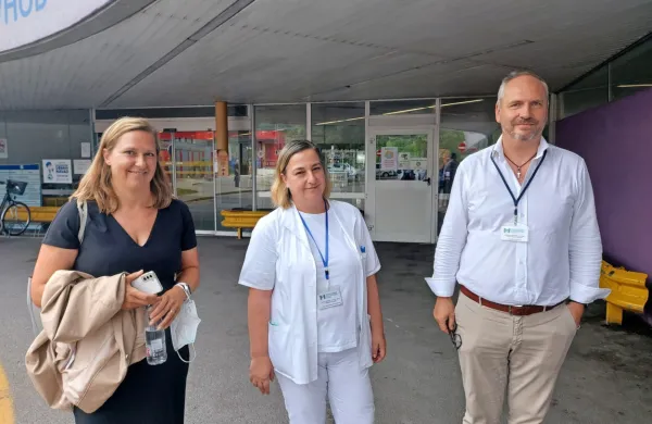 Metka Jelinčič Maraža, Jasna Humar in Dimitrij Klančič. 