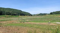 Presušena akumulacija Vogrščka je pred dnevi  gostila triatlonce. 
Športna prireditev pa je le še potrdila  pobude o razvoju rekreativne, športne in turistične  infrastrukture ob Vogrščku.