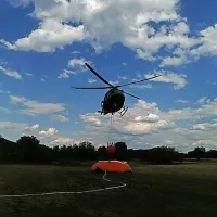 Zagorelo tudi na težko dostopnem terenu na Trstelju