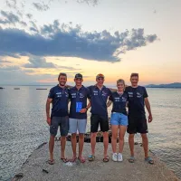 Slovenska reprezentanca na mladinskem EP razreda ILCA 6