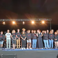 Ekipa, ki je ustvarila letošnji Festival big bandov Marezijazz 
2022. 