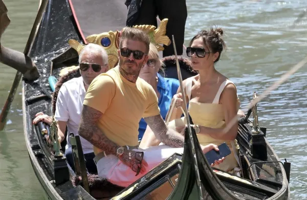Beckhamovi po Benetkah na Hrva&scaron;ko