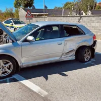 Po&scaron;kodovanega motorista odpeljali v bolni&scaron;nico
