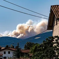  Požar, fotografiran iz Vrtojbe