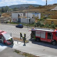 Na avtobusu je zagorelo, ker je prišlo  do tehnične  napake  na 
ventilacijskem  sistemu.