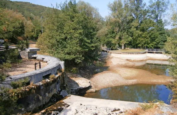 Sobotni dež ni povečal vodnatosti Rižane