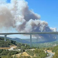Pogled iz Črnega kala proti Ospu