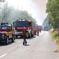 Ognjeni zublji s Socerba oplazili hi&scaron;e v Prebenegu