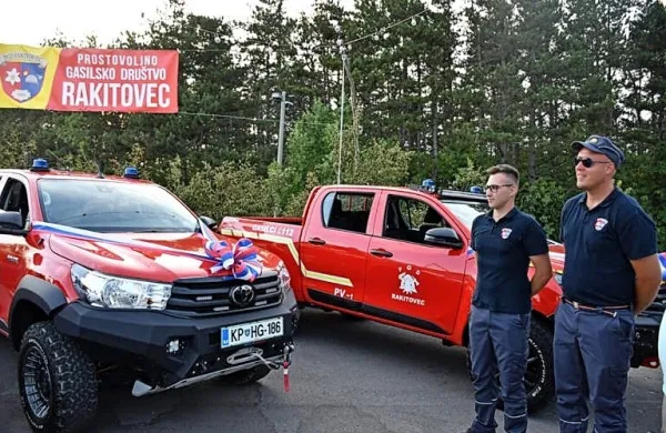 Novi vozili za PGD Rakitovec