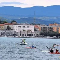 Veter, oblaki in dežne kaplje tekmovalcem niso pri&scaron;li do živega