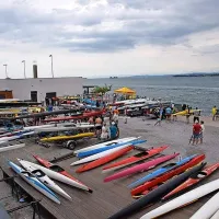 Veter, oblaki in dežne kaplje tekmovalcem niso pri&scaron;li do živega