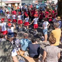 FOTO: 50 let Praznika terana in pr&scaron;uta napolnilo Dutovlje