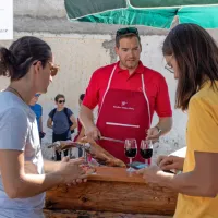 FOTO: 50 let Praznika terana in pr&scaron;uta napolnilo Dutovlje