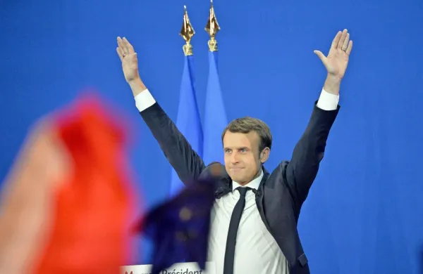 Francoski predsednik Emmanuel Macron