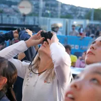 FOTO: Navija&scaron;ko vzdu&scaron;je na polfinalnem večeru pod koprsko steno velikanko