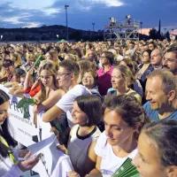 FOTO: Tisoči so spremljali pravi spektakel