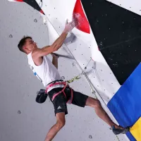 Luka Potočar, zmagovalec tekme za svetovni pokal v Kopru 