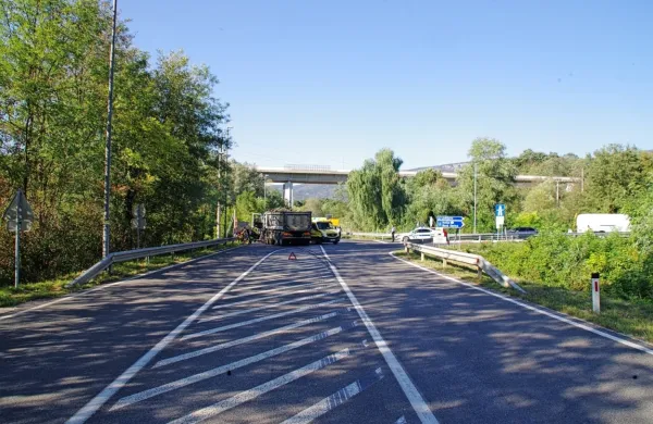 V križišču pri Vogrskem je prišlo do hude prometne nesreče