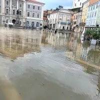 Tartinijev trg znova pod vodo