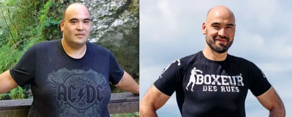 Aleš Hrvatin - Lujko se je skoraj štiri desetletja boril s hudo 
odvisnostjo od hrane in ekstremno težo, danes pa je povsem drug 
človek.