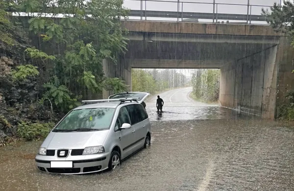 Najhuje je bilo včeraj na Krasu