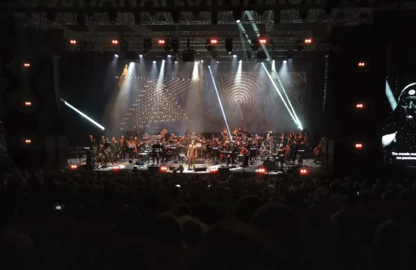 Laibach so svoje izvirno simfonično delo Alamut v Križankah 
izvedli dvakrat, in sicer 4. in 5. septembra. 