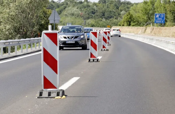 Več voznikov je prijavilo, da psi tekajo po vozišču hitre ceste 
Selo-Ajdovščina. Fotografija je arhivska.