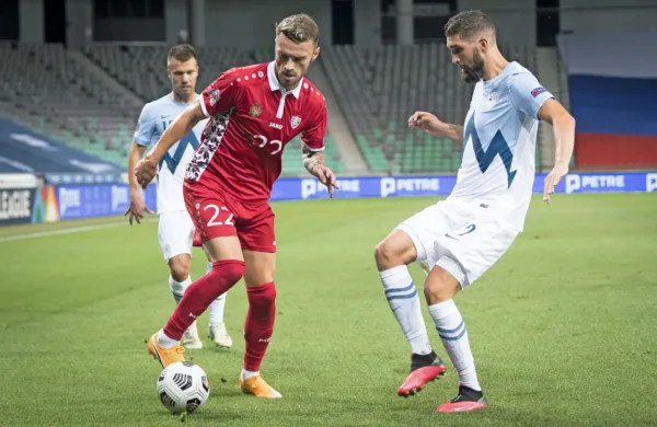 Miha Mevlja (desno) je bil  v reprezentanco vpoklican naknadno.