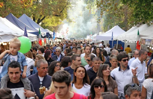 Utrinek iz predpandemičnih Okusov ob meji