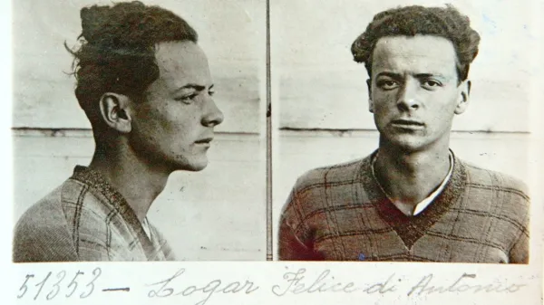 Pričevanje o smrti Antona Gropajca je zapisal njegov sozapornik 
Srečko Logar (na zaporniški fotografiji).