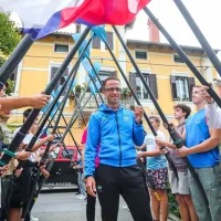 Izolani pozdravili bronastega Rajka Hrvata
