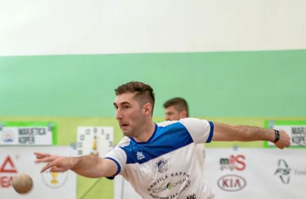 Marko Švara je odlično opravil nalogo v natančnem zbijanju.