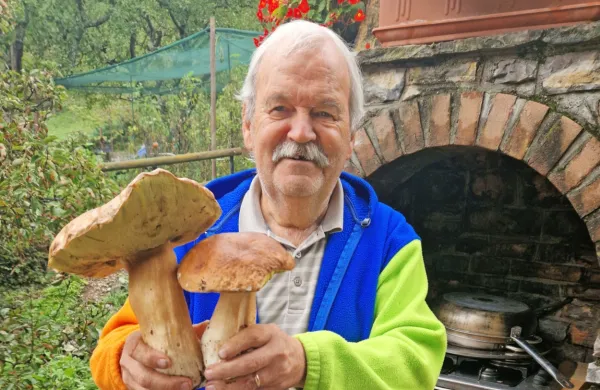 Nasmehnil se mu je skoraj kilogram gobarske sreče