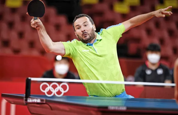 Bojan Tokić je lani v Tokiu zaigral na svojih četrtih olimpijskih 
igrah. 