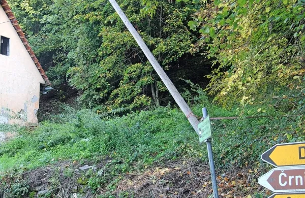 Kabel zdržal, drog padel