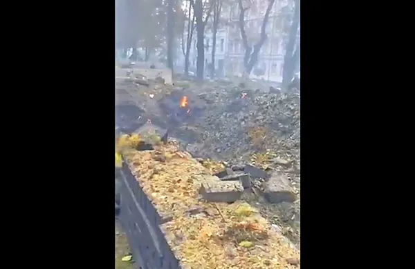 Kijev danes zjutraj