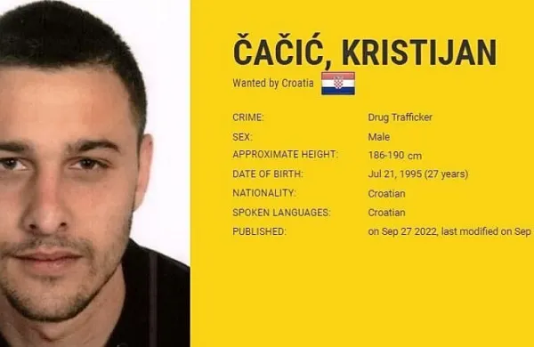 Na mejnem prehodu s Slovenijo so pridržali enega najbolj iskanih 
hrvaških kriminalcev. Po neuradnih informacijah gre za  Kristijana 
Čačića.