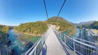 Po križih in težavah je dostopna pot do brvi zaključena, danes 
bodo Goričani končno lahko prečkali brv in jo preizkusili.