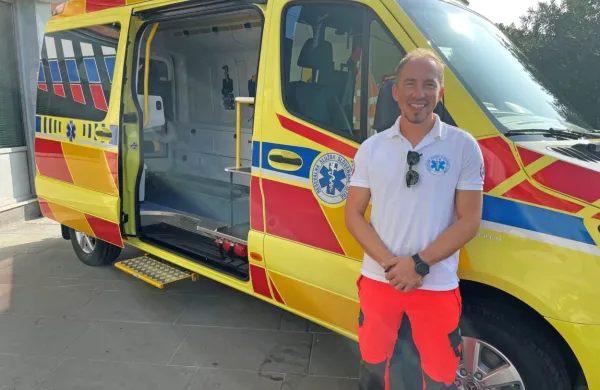 “Število intervencij se iz leta v leto povečuje, zato potrebujemo 
nova vozila,” pravi Dominik Konec, vodja Reševalne službe 
slovenske Istre.