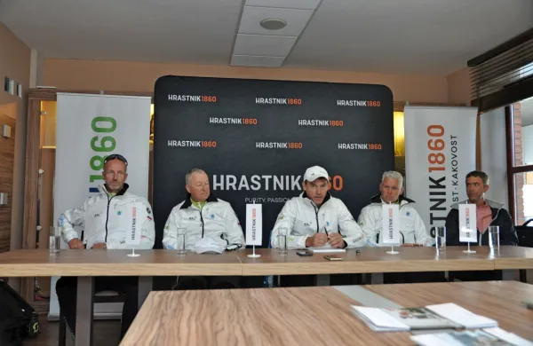 Z leve: Jani Klemenčič, Igor Lah, Vasilij Žbogar, Mitja Margon in 
Matjaž France
