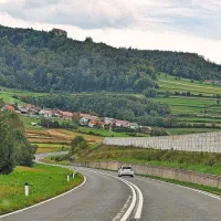 Lepote Dolenjske smo občudovali tako rekoč na vsakem koraku.